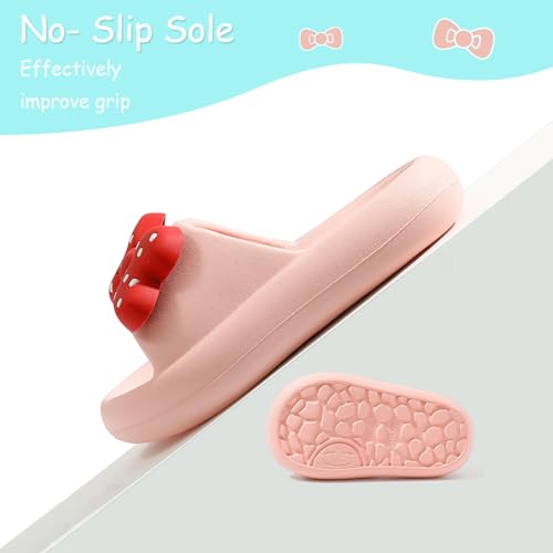 Kids Cloud Slides Boys & Girls Toddler Little Kids Slides Slipper Garden Beach Pool House Slides Comfy Non Slip Thick Sole Shower Sandals4