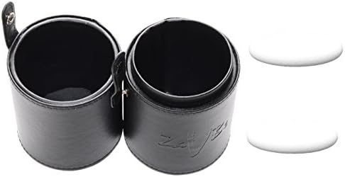 Zavbe Makeup Brush Holder Case Tube, Now with Two FREE Foundation Sponge Pads.