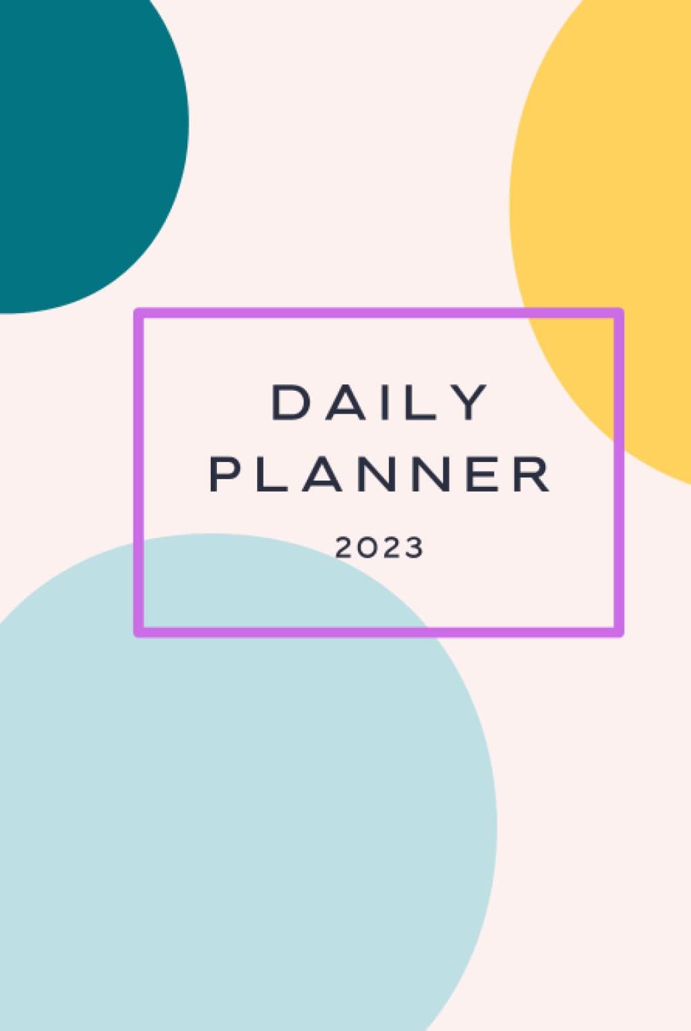 【毎日使えるカラフル5分プランナー】生産性と目標設定。