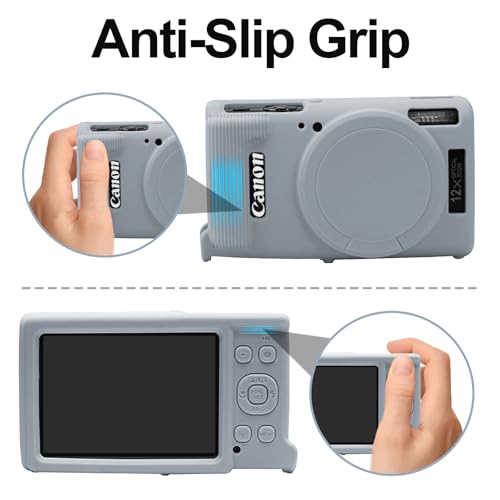 Funda de silicona para cámara Canon PowerShot IXY 650 miniatura 4