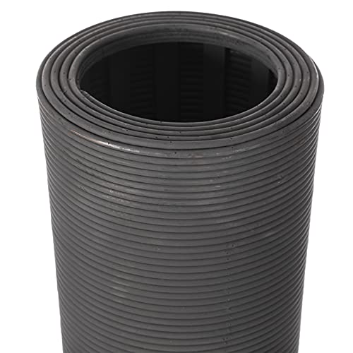 Tall Floor Vase, Modern Charcoal Grey Extra Large Floor Vase, 38-Inch Trumpet Style Bamboo Rope Vase, Decorative Lightweight Vase, For The Entryway, Dining Room, Living Room, Or Bedroom #TOP6