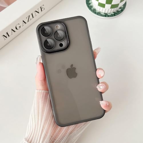 Coque iPhone 14 Pro Max grise Hocase transparente en TPU souple