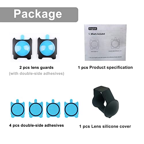 Protectores de Lente Dual para Cámaras Insta360 One RS y ONE R - Accesorios miniatura 7