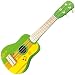 Hape Kids Ukulele Toy Musical Instrument - Beginner Wooden Kids Guitar, Musical Toys w/ 4 Tunable Strings