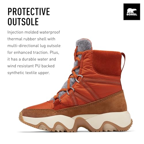 SOREL Women's Kinetic Impact Sport Waterproof Boot3