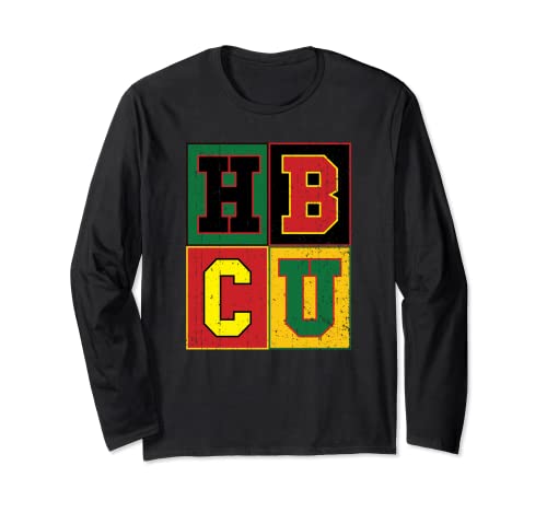 HBCU Historically Black College University Laureato HBCU Maglia a Manica