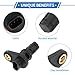 VekAuto No.55562744 Crankshaft Position Sensor for Chevy Cruze 1.4 2011-2015 Sturdy Metal Plastic Black Engine Crank CKP Sensor