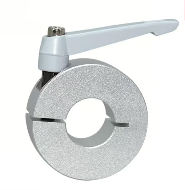 Anelli di fissaggio per collari, Collare for albero diviso in alluminio con maniglia a leva a morsetto, tipo di apertura a fessura for diametro 6-30 mm(GDKL-12 * 40 * 18MM)