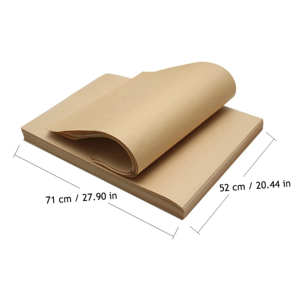 COLLBATH 40 Blatt Geschenkpapier Kraftpapier Blumenverpackungspapier Für Blumensträuße Und Partygeschenke