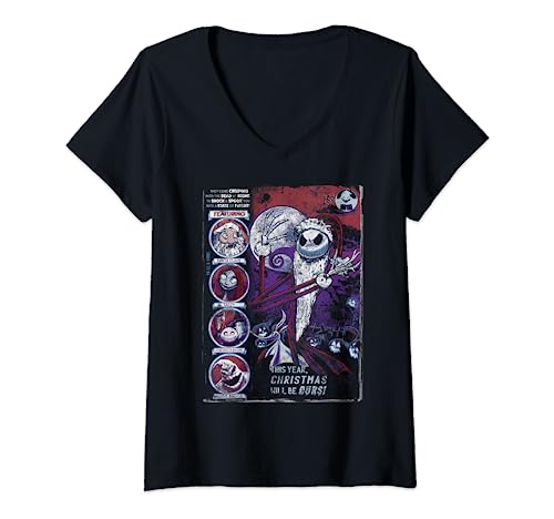 T-shirt Disney L'Étrange Noël de monsieur Jack partagez la magie