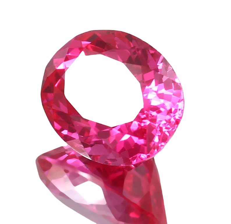Saphir rose naturel ovale de 15x12 mm pour création de bijoux uniques