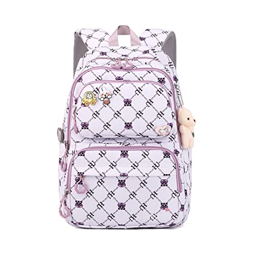 Mfikaryi Camo, Plaid Kids Backpack,Colorful Elementary Students School Bag,Casual Daypack For Girls #TOP4