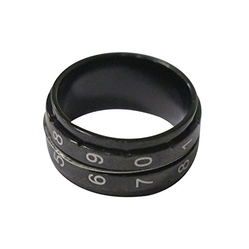 Anillo contador de vueltas KnitPro negro talla 7 de 17.3mm para tejer labores 3