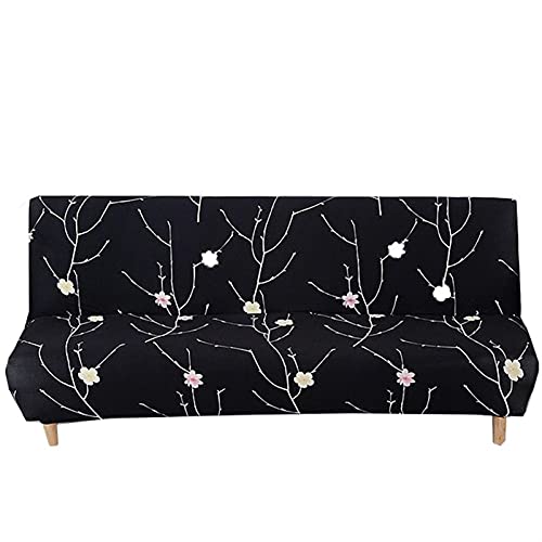 RTSFKFS Elástica Fundas de Sofá Cama Sin Brazos 3 plazas Protector Cover