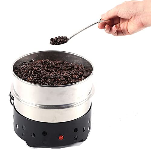 コーヒー豆クーラー、急速冷却システム、304二層フィルター、フィルターラジエーター付き、4800rpm、ホームカフェ、ロースト冷却、豊かな風味、より良いコーヒー風味を実現