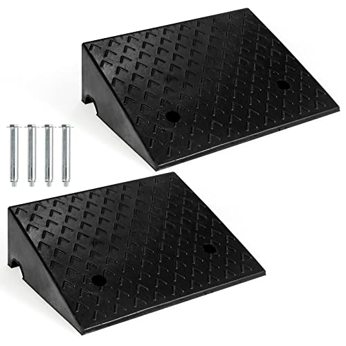 Rampas de Goma para Bordillos, 5 in Alto x 19 in Ancho