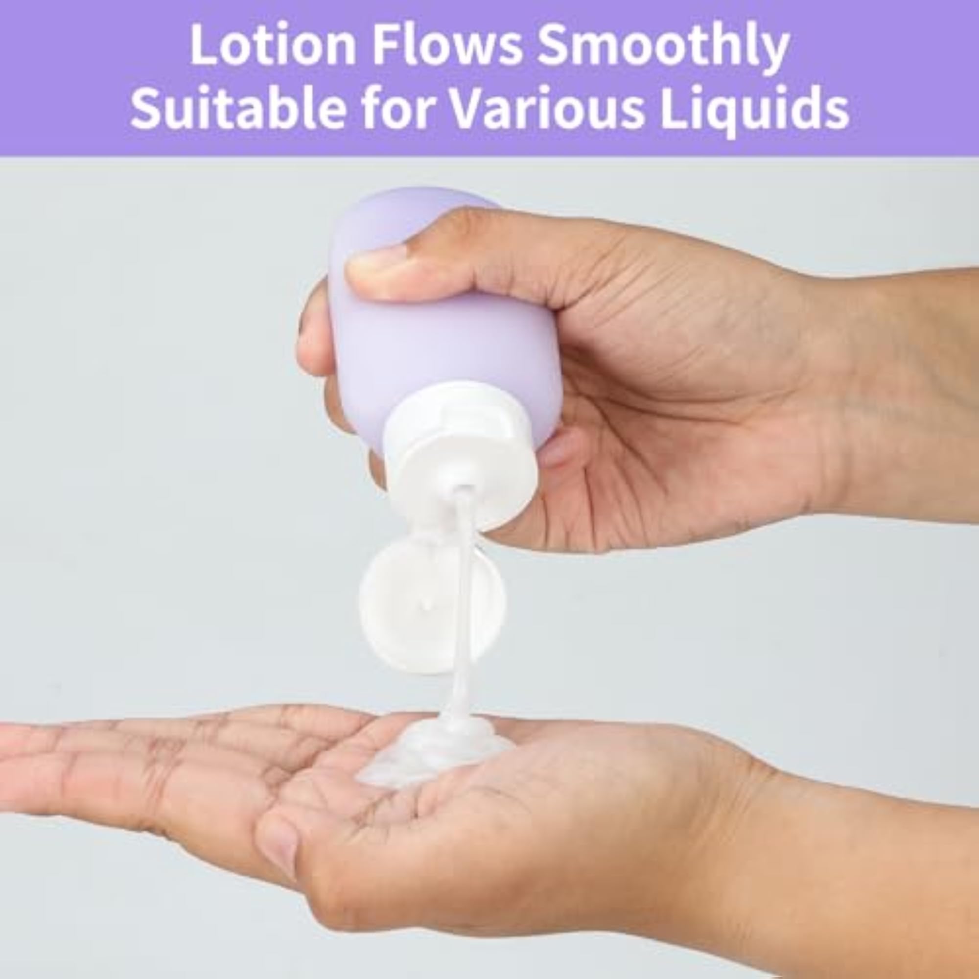 Travel Bottles for Toiletries, TSA Approved Leak Proof Containers
