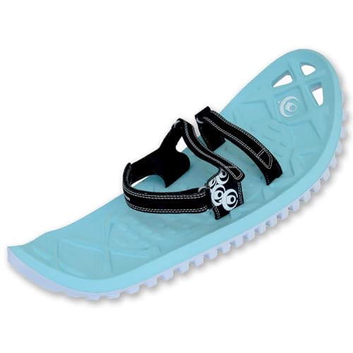 Crescent Moon EVA Unisex Ultralight EVA Foam Snowshoes for Men & Women Adults, for Hiking and Running, with Dual Density Rocker Cloud Deck and Ice Spikes