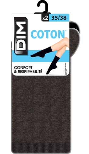 Chaussettes et collants Dim Coton Mi Chaussettes X2 pour Accessoires - vue 7