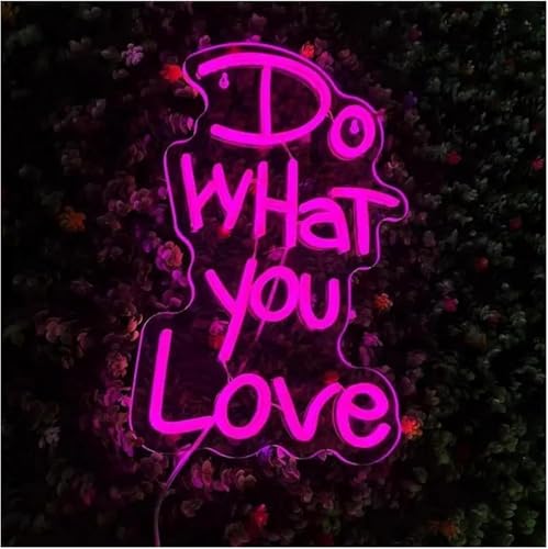 Lampe néon lettres colorées lumineuses pour exprimer votre passion
