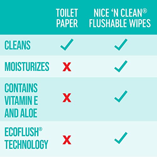 Nice 'N Clean A704S3BL Adult Flushable Wipes thumb #3