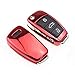 ZHHRHC Copri Chiave per Auto TPU Copri Chiave per Auto con Telecomando Intelligente Copri Chiave per Auto Accessori per Decorazioni per Auto, per Audis A1 A3 Q3 S3 S5 S6 R8 Q5 A6