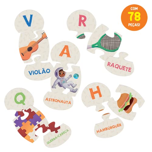 Aprendendo o Alfabeto - Toyster Brinquedos, Multicolorido