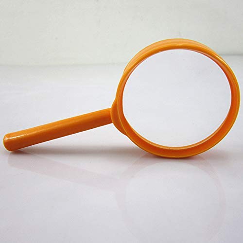 Lente d'ingrandimento ad alto ingrandimento Manico in plastica Lente d'ingrandimento Facile da leggere Carattere piccolo di madre e padre Lente d'ingrandimento portatile Lente d'ingrandimento portati