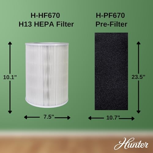 Hunter Fan H-HF670-VP Replacement Value Pack for HP670 Tower Purifier - Thumbnail 2