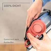 Isolier-Trinkbecher, EMSA beYou Cup Mug, aromatischer Trinkgenuss, 100% dicht, spülmaschinengeeignet, 0,36L, für unterwegs, draußen, Büro, mit Trageband, Orange, N2191500 – Ansicht 7
