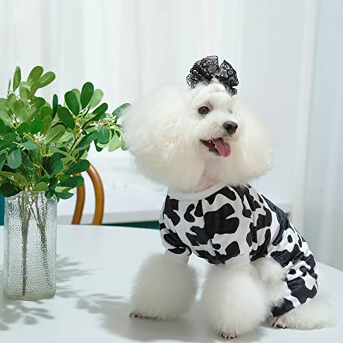 Image of CuteBone Dog Pajamas Costumes Fleece Pet Clothes Puppy Onesie Winter Holiday Cute Cat Jammies Keep Your Pet Warm in the Cold Weather P222M