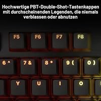 be quiet! BT001US Mechanische Tastatur mit dunkler Montage | Linear | Hot-Swap-fähige leise geschmierte Schalter | abnehmbares Ziffernblock und Multimedia-Dockingstation | ARGB-Tasten – Ansicht 6
