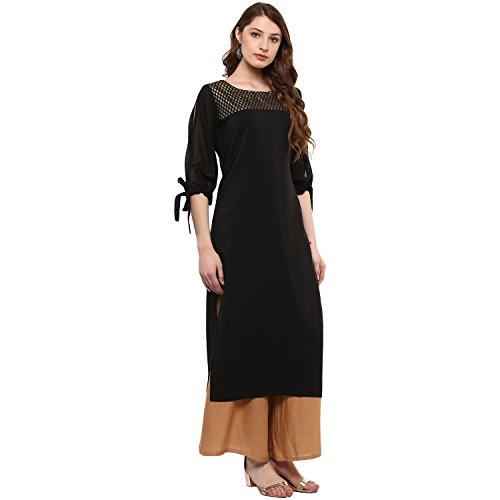 Image of ZIYAA Women's Synthetic Kurta