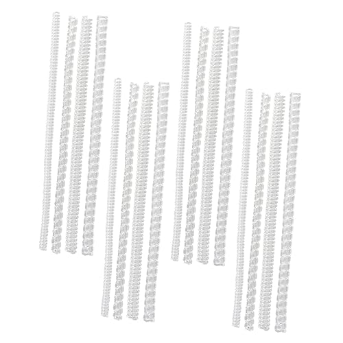 Tofficu Adjustable Spring Ring Size Adjuster 16pcs Invisible Ring Guard for Jewelry Tightener