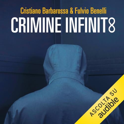 Diseño de la portada del título Crimine infinito