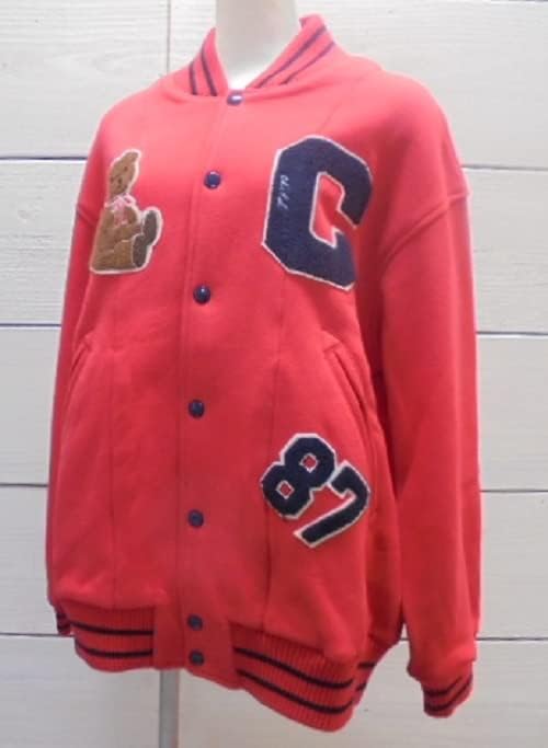 Amazon | [チャイルドウーマン] 裏起毛裏毛さがらワッペンスタジャン