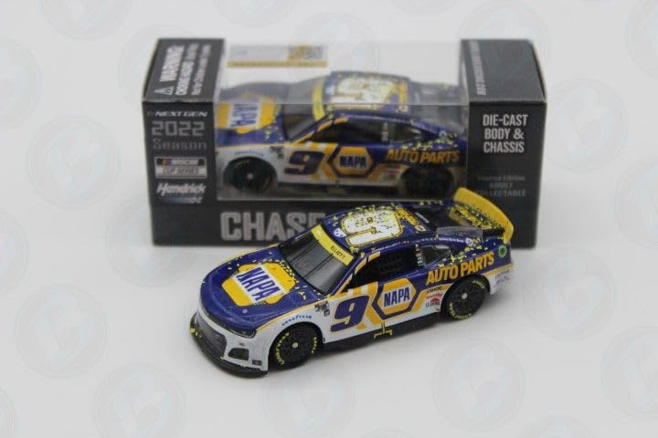 Chase Elliott 2022 NAPA Auto Parts Talladega 10/2 Playoff Race Win 1:64 Nascar Diecast Chassis
