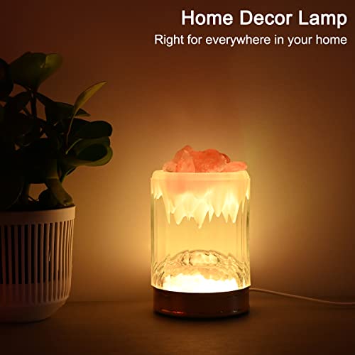Fanhao Iceberg Himalayan Salt Lamp 16 Colors Salt Rock Lamp With Remote Brightness Adjustable, Usb Natural Crystal Rock Night Light For Decoration And Gifts #TOP5