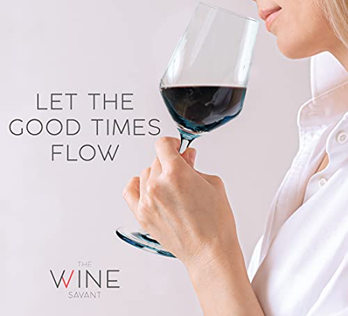 Colored Wine Glass Set, Large 12 Oz Glasses Set Of 6, Unique Italian Style Tall Stemmed For White& Red Wine, Water, Margarita Glasses, Color Tumbler, Gifts, Viral Beautiful Glassware (Stemmed) #TOP6