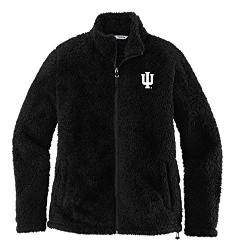 J2 Sport IU Indiana University Hoosiers NCAA Ladies Cozy Fleece Jacket