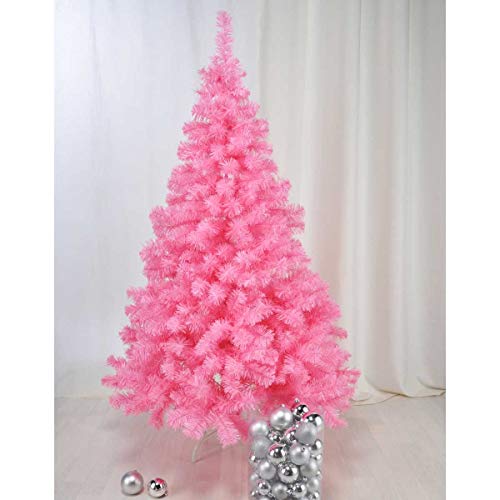 Unbekannt Christbaum IN PINK ROSA Weihnachtsbaum Tannenbaum Kunststoff 180 cm HOCH MIT STÄNDER