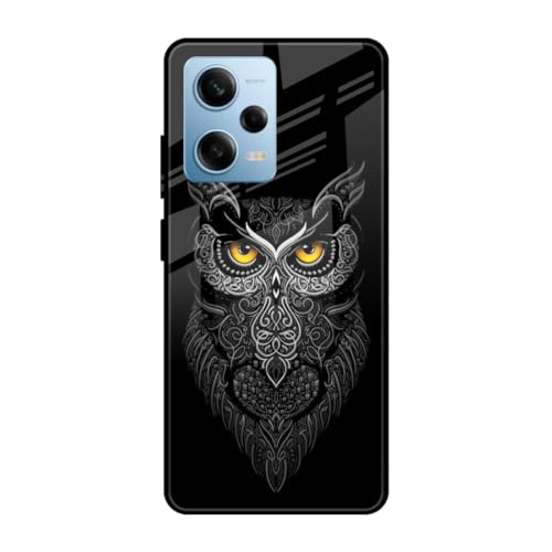 Image of SmashItUp Bird | Eagle Designer Printed TPU Metal Case Mobile Back Cover for Redmi Note 12 Pro 5G