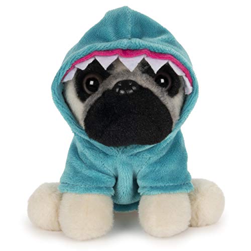 GUND Doug The Pug Shark Dog Stuffed Animal Plush, 5