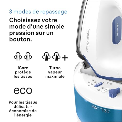 Centrale vapeur compacte idéale pour repasser le linge de famille - 3