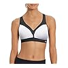 Champion-Womens-Curvy-Sports-Bra Champion womens The Curvy Sports Bra, White/Black, Large US