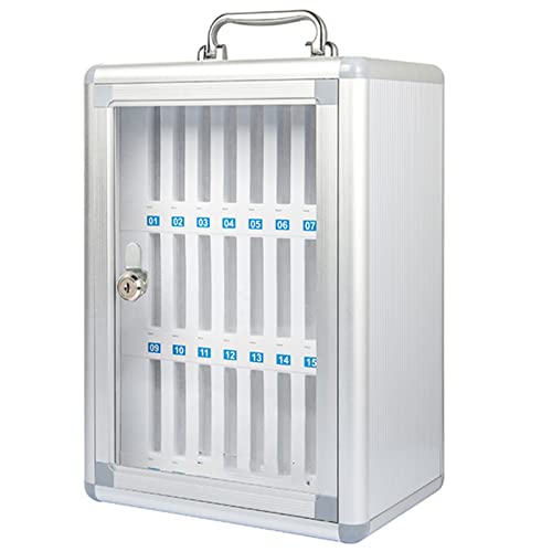 Boîte de rangement transparente sécurisée pour 24 téléphones - 2