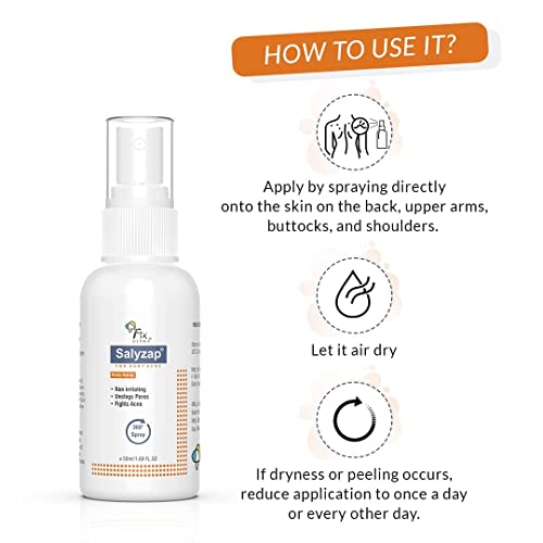 Salyzap spray acné pour éliminer les boutons du dos et de la poitrine - 7