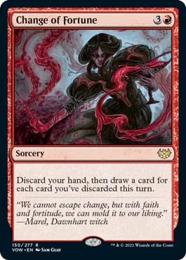 Magic: the Gathering - Change of Fortune (150) - Foil - Innistrad: Crimson Vow