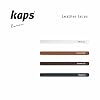 Kaps Leather Laces, 100% genuine quality leather shoe boot laces, made in Europe, 1 pair, multiple colours and lengths (120 cm - 48 inch - 6 to 8 eylet pairs / 36 - natural)