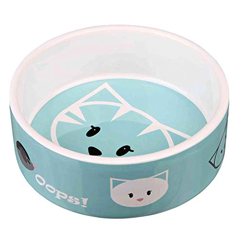 Trixie Mimi Schale, Keramik, für Katzen, 0,3 Liter, zufällige Farbe